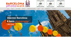Desktop Screenshot of barcelonaphotowalk.com